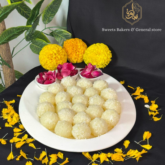 Coconut Rasgula | Sawa Sweets