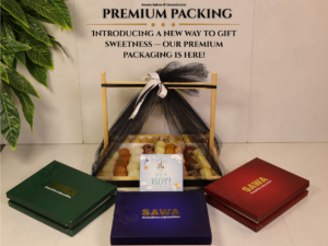 Premium Gift Bundle | 1-KG Box | Sawa Sweets